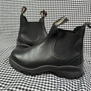 Blundstone Lug Chelsea Work Gorpcore Boot Chunky Black Women's AU 6 / US 9